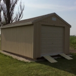 Kansasville WI 12x20 Gable